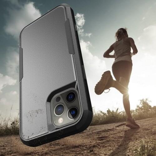 Hybrid Armor Shockproof Bumper Cover Case For iPhone 12 Pro Max 11 XR X XS 8 7 Plus SE 2020 Matte Back