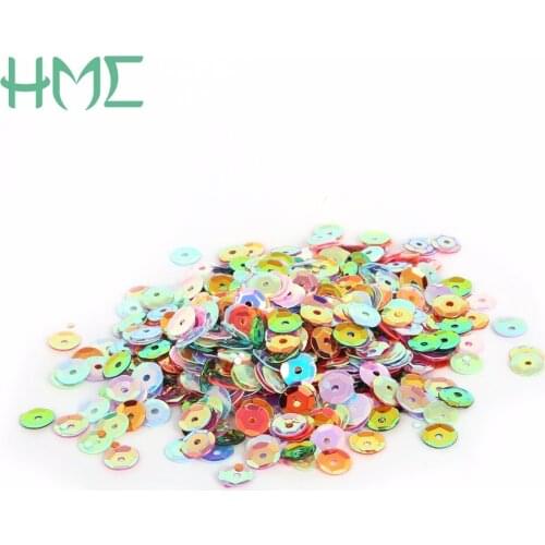 Hot Sale 20g/lot 3/4/5/6mm Loose Round Flat Sequin Sewing on Trim for Clothing Dress Hat Accessories DIY Craft Art Decoration