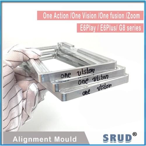 1pcs Metal mold For Motorola Moto One vision /Action/Zoom/Fusion/ G9 G8 E7 E6 plus play LCD Display Outer Glass OCA Alignment