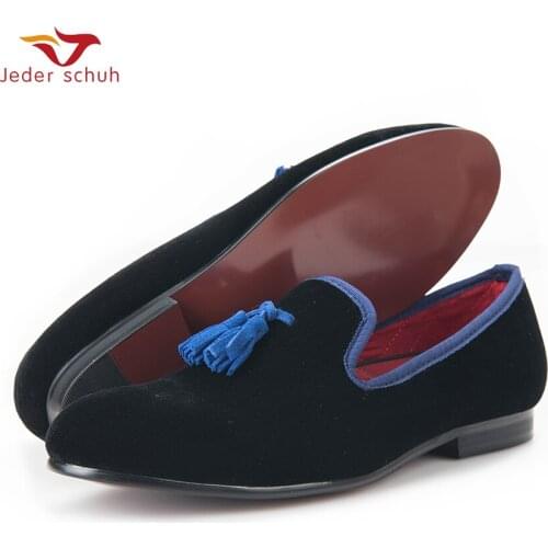 Fashion Leather Tassel Men shoes Mens Party Wedding Shoes Men velvet loafers Mens Flats shoes Size US 6-16 Free sipping