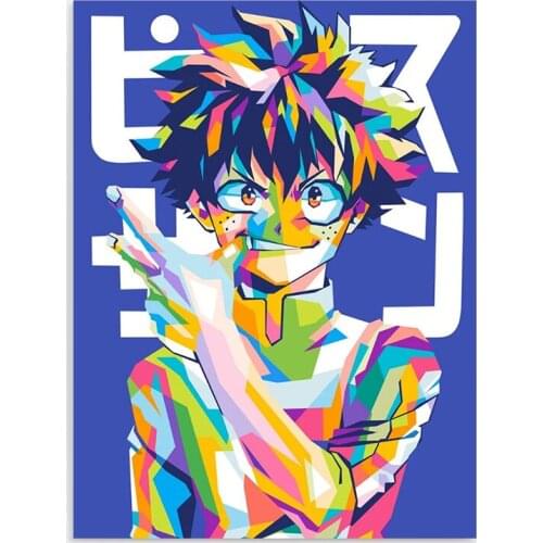 Wall Art My Hero Academy Poster HD Prints Midoriya Izuku Canvas Painting Home Decor Bedroom Modular Anime Pictures Framework