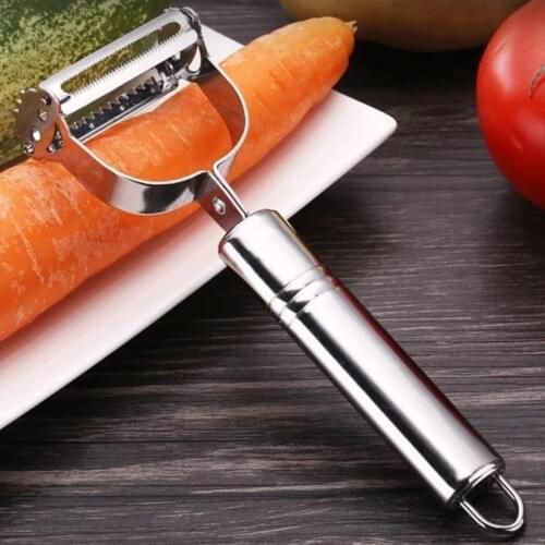 Portable High Quality Stainless Steel Potato Cucumber Carrot Grater Julienne Peeler Vegetables Fruit Peeler Vegetable Slicer