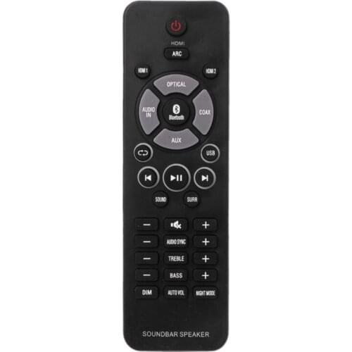 Remote Control Controller Replacement for OUNDBAR HTL1190B/05 HTL1190B/12 FIDELIO XS1 XS1/12 HTL 7140B/12 HTL5130B/12 E56B