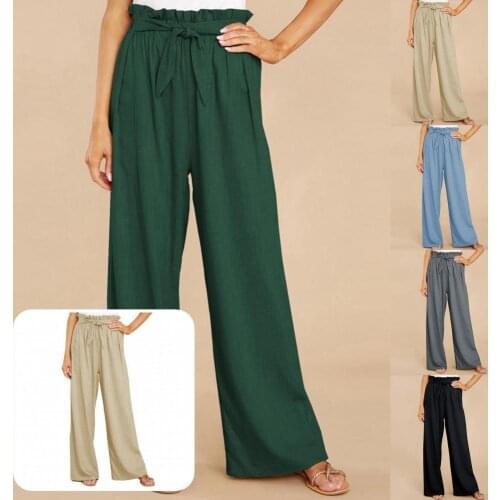 Sports Pants Draped Quick Dry Breathable Solid Color Sports Pants Yoga Pants for Home