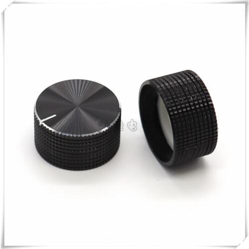 5 Piece 22 * 13mm universal car DVD navigation CD audio volume adjustment cap lattice aluminum alloy flower shaft knob