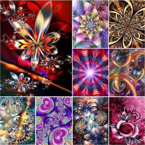 Diamond Painting Mandala Flower 5D DIY Full Square Diamond Embroidery Mosaic Cross Stitch Kits Art Picture of Rhinestones Decor