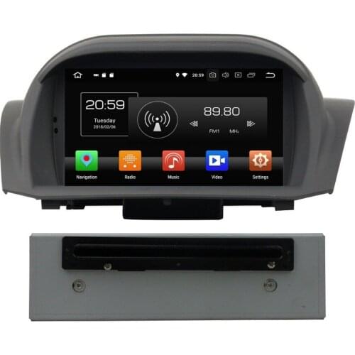 Android 8.0 Octa Core 7" Car Multimedia DVD GPS Head Unit for Ford Fiesta 2011-2016 4GB RAM Radio Bluetooth WIFI USB Mirror-link