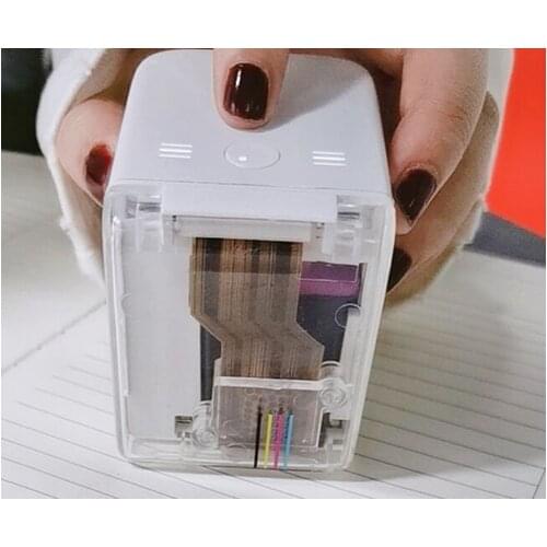 CLEAR WEARHOUSE) Smartlife Exclusive Printer Cube(Mbrush)-The Worlds Smallest Mobile Color Printer Logo Print Cool Gadget