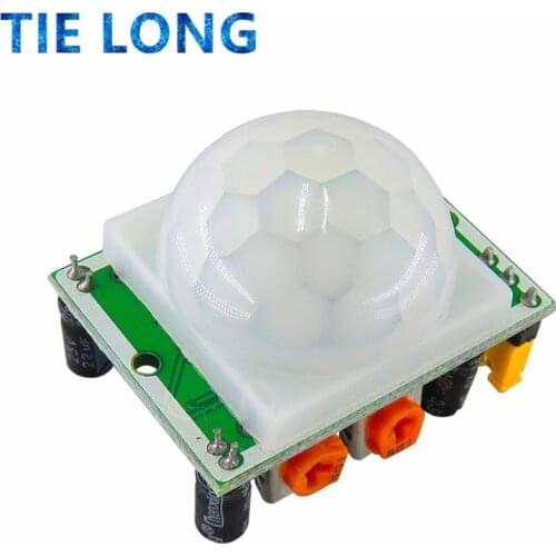 HC-SR501 Adjust IR Pyroelectric Infrared PIR Motion Sensor Detector Module for arduino for raspberry pi kits + Case