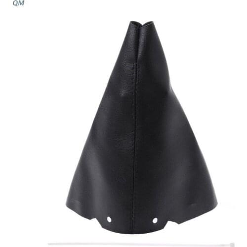 PU Leather Dustproof Cover Gear Stick Gaiter Shift Lever Boot For Peugeot 307 SW CC 13MF
