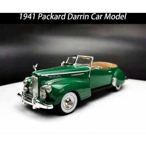 Diecast 1/32 Alloy Die Cast Classic 1941 Packard Darrin Convertible Model Toy Car Collection Vintage Toys Vehicle For Gifts