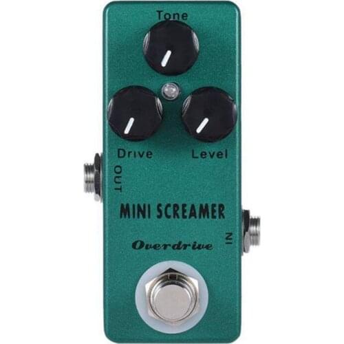 MOSKY Audio MINI SCREAMER Tube Overdrive Guitar Effects Pedal Full Metal Shell True Bypass Guitar Parts & Accessories