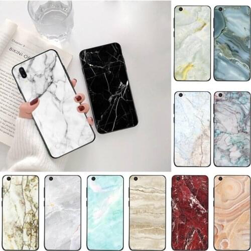 Marble pattern Phone Case For Vivo Y91c Y17 Y51 Y67 Y55 Y7s Y81 Y19 Y97 Y93 V17 vivos5