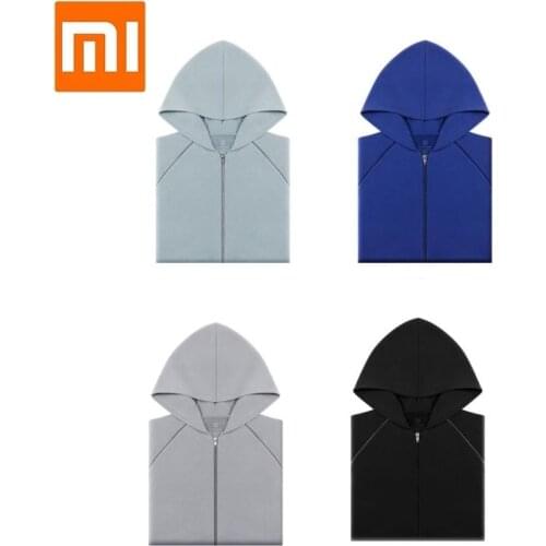 Youpin youpin Men thin cotton hood Air conditioner shirt man Comfortable soft Breathable Thin coat