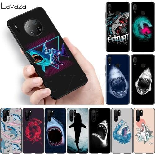 Lavaza Sharks Soft Case for Huawei P9 P10 P20 P30 P Smart Z Y7 Plus Lite Pro Prime Mini 2019
