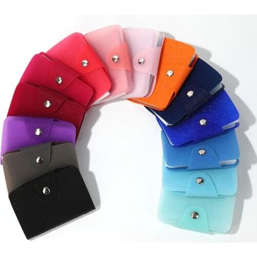 2019 New Comes Flaring Colourful ID Credit Card Holder Organizer Pocket Name Business Card Holders 24 Slots for Men and Women