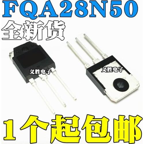 New and original FQA28N50F FQA28N50 FDA28N50 FDA28N50F TO-3P 28A500V Field effect tube (MOS tube, storage battery ultrasonic com