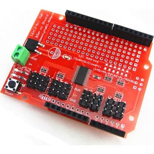 PCA9685 PWM/ steering gear drive board controller IIC robot spider