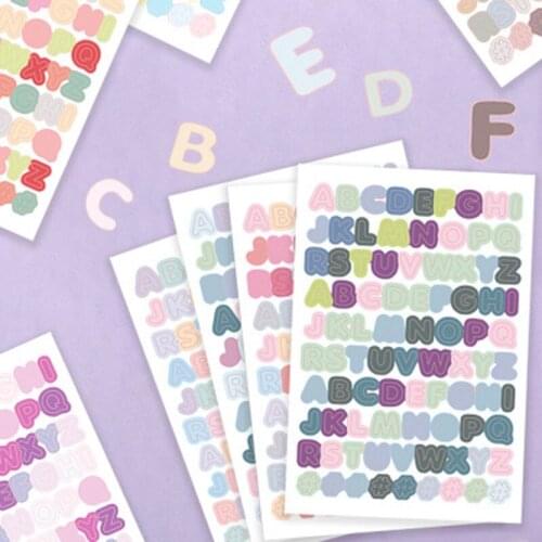8 Sheets PVC Transparent Diary Journal Stickers Dokibook Planner Notebook Accessories Scrapbooking Stickers School Stationery
