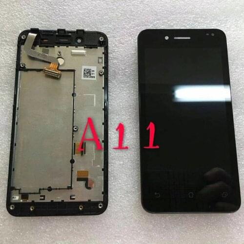 Touch Screen Digitizer Sensor Glass LCD Display Monitor Assembly with frame For Asus Padfone Mini A11