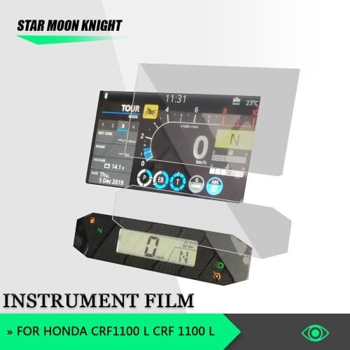 Motorcycle Cluster Scratch Protection Film Screen Protector Accessories for Honda crf 1100l CRF1100 L CRF 1100L 2020