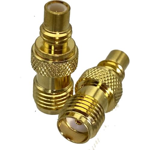 10Pcs SMA Female Jack to SMC Male Plug RF Adapter Connector Coaxial High Quanlity straight