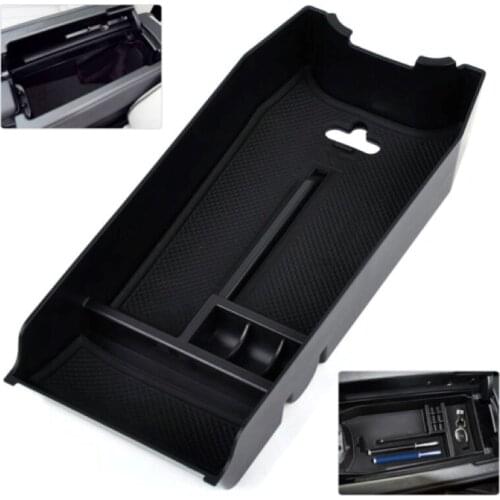 Center Console Armrest Storage Tray Box Organizer And Rubber Pad Perfect Fit Auto For Mercedes W212