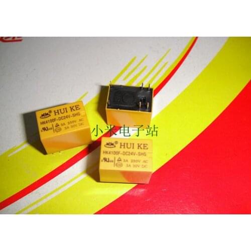 Free shipping new relay HK4100F-DC24V-SHG 4100 3A SRS 10pcs/lot