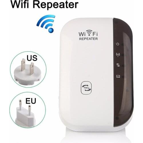 Wireless WiFi Repeater Extender 300Mbps Wi-Fi Amplifier Booster Wi fi Reapeter Access Point