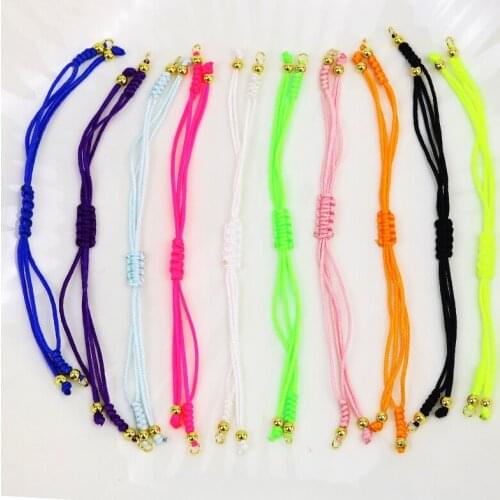 10 Pcs Rainbow Rope Bracelet Accessories Fashion jewelry Bracelet Handmade Jewelry chain women Bracelet Jewelry GIft 8529