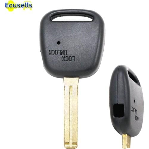 Remote Key Shell Case Fob Side 1 Button For Toyota Uncut TOY48 Blade+ button