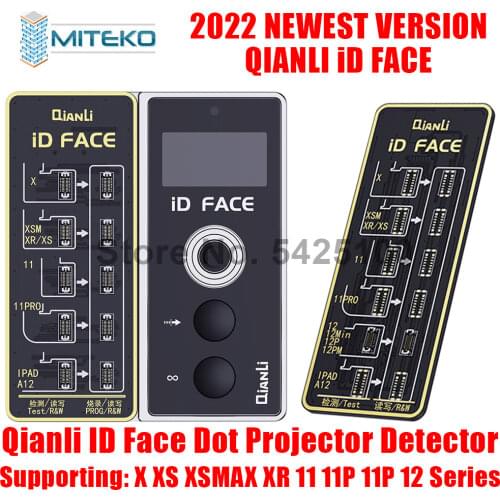 Qianli ID Face Dot Matrix Projector for X XS XSMAX XR 11 11PRO Promax Face ID Problem Checking Reading Writing Repair Programmer