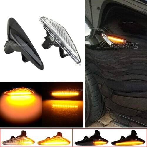 For Mazda Miata MX5 ND RX-8 6 Atenza GH 2008-2012 5 Premacy CW 2010-2013 Fiat Spider LED Dynamic Turn Signal Light