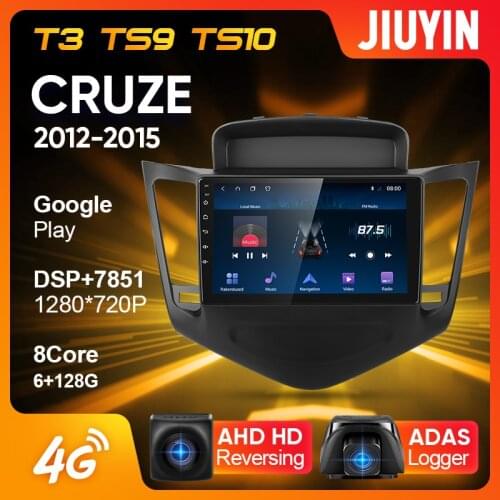 JIUYIN Type C Car Radio Android Multimedia Video Player Navigation For Chevrolet Cruze J300 J308 2012 - 2015 No 2din 2 din DVD