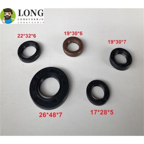 Scooter Engine Oil Seal For Yamaha 100cc JOG100 RS100 RSZ100 ZY100 149QMG Motorcycle crankshaft rubber seal atv