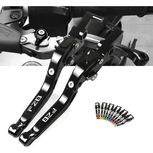 Motorcycle Accessories CNC Aluminum Brake Clutch Levers Adjustable Folding Extendable For yamaha FZ8 FZ 8 2010-2018 2016 2015