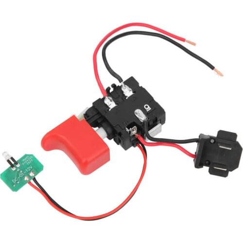 DCJZ1201 Drill Trigger Switch Drill Switch Electric Power Tool Switch Accessories Drill Switch