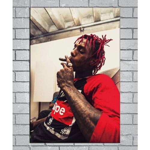 Famous Dex Rap Smoking Music Light Canvas Custom Poster 24x36 27x40 inch Home Decor N882