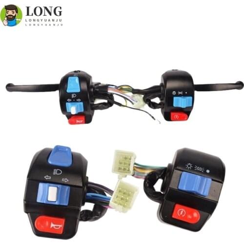 Motorcycle Handlebar Control Switch Turn Signal Headlight Electric Handle Switches For GY6 50cc 125cc 150cc Moped Scooter