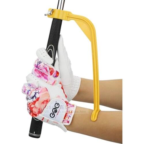 Golf Swing Trainer Beginner Gesture Alignment Training Aids Correct Practical Practicing Guide