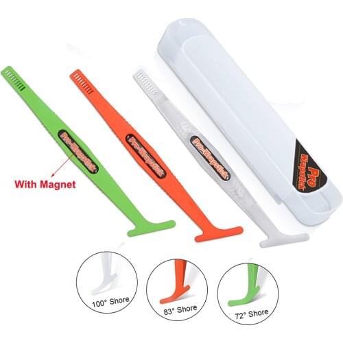 FOSHIO 3pcs/Set Vinyl Car Wrap Film Magnetic Micro Stick Squeegee Carbon Fiber Sticker Installing Tool Car Wrapping Accessories