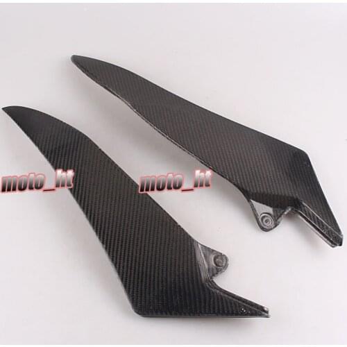 2PCS Motorcycle Tank Side Cover Panel Fairing for Yamaha YZF R1 2009 2010 2011 2012 2013 2014 YZF-R1 Carbon Fiber