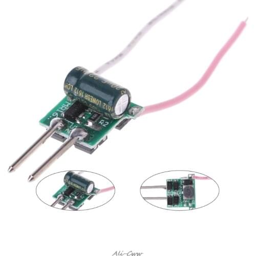 2018 1-3W MR16 Low Voltage Power Supply LED Driver Convertor Transformer Constant Current 300mA DC 12V 50000h Lifespan
