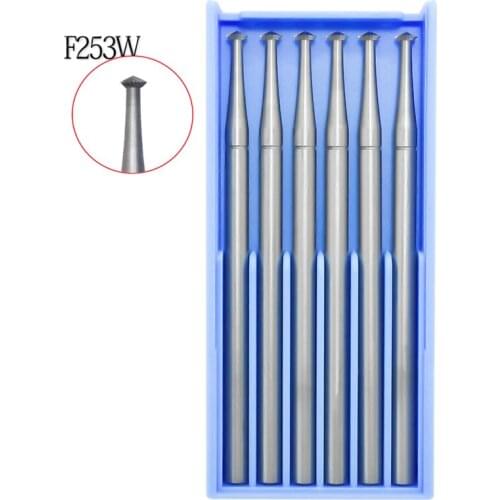 6pcs Alloy Tungsten Steel Burs for Olive Carving Wood Milling Cutter 2.35MM Shank Supplies for Jewelry