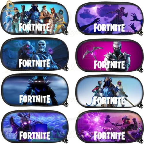 Fortnites Pencil Case Fortress Night Season 7 Pencil Bag Storage Pencil Box Back To School Pen Case Anime Stationery Kids Gifts