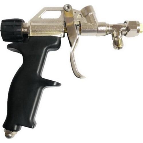 Glue spray gun airless spray gun 1.3mm caliber fan-shaped spray stainless steel nozzle Plastic handle anti-corrosion sprayer