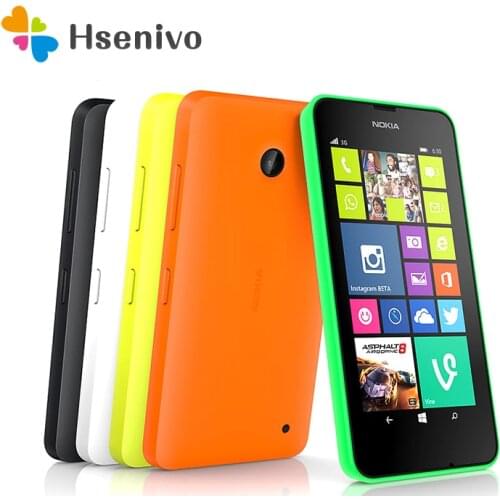 630 Unlocked single/Dual Sim Mobile Phone Nokia Lumia 630 Windows phone 8.1 Snapdragon 400 Quad Core 4.5" Screen 3G cell phone