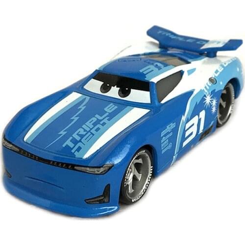 Disney Pixar Cars 3 Lightning McQueen Jackson Storm Mater 1:55 Diecast Metal Alloy Model Car Toy Christmas Gift Children Boys