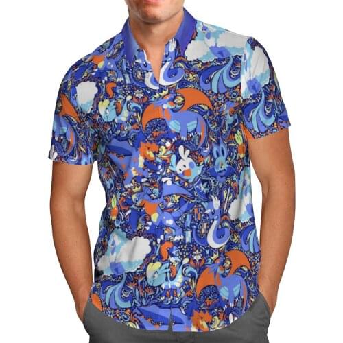 MyShinMi Men's Beach (Hawaiian) Shirts