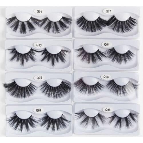 Mink Eyelashes 25mm Lashes Fluffy 3d Mink Lashes Makeup Dramatic Long Natural Eyelashes 25mm Eyelash Extension Maquillaje